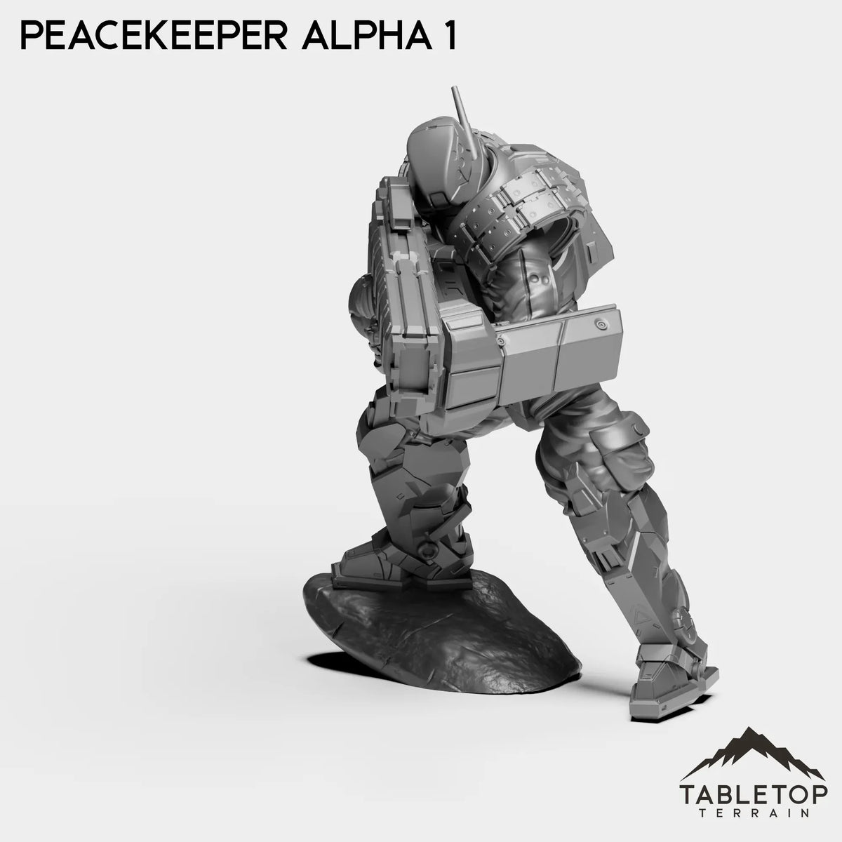 Tabletop Terrain Miniature Peacekeeper Alpha