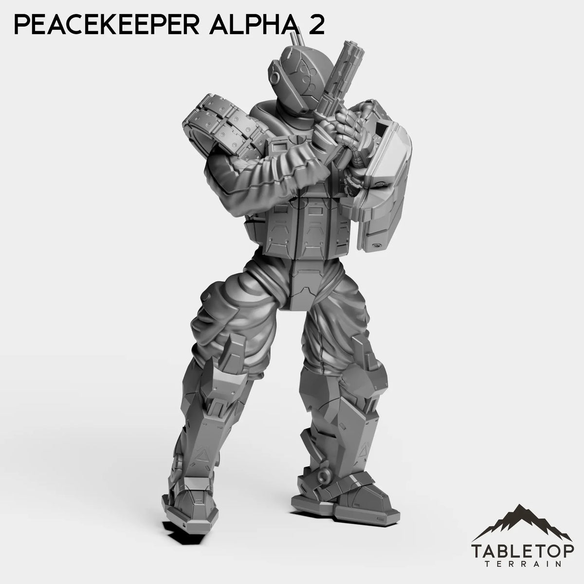 Tabletop Terrain Miniature Peacekeeper Alpha