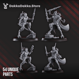 Tabletop Terrain Miniature Persecutors Contrakeens - Shredkeens (build kit)