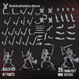 Tabletop Terrain Miniature Persecutors Contrakeens - Shredkeens (build kit)