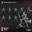 Tabletop Terrain Miniature Persecutors Contrakeens Squad (x10)