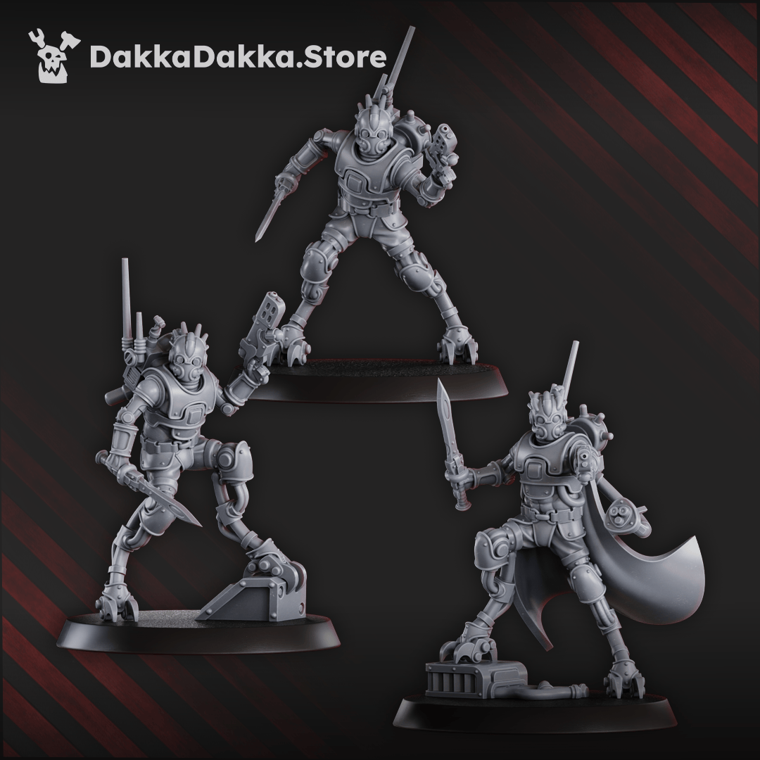 Tabletop Terrain Miniature Persecutors Contrakeens Squad (x10)