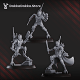 Tabletop Terrain Miniature Persecutors Contrakeens Squad (x10)