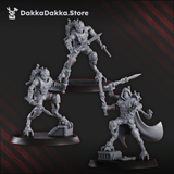 Tabletop Terrain Miniature Persecutors Shredkeens Squad (x10)