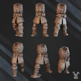 Tabletop Terrain Miniature Phaethon Infantry Squad (build kit)