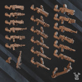 Tabletop Terrain Miniature Phaethon Infantry Squad (build kit)