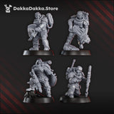 Tabletop Terrain Miniature Phaeton Guard Special (x11)