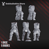 Tabletop Terrain Miniature Phaeton Special Forces Masters Squad (Build kit)