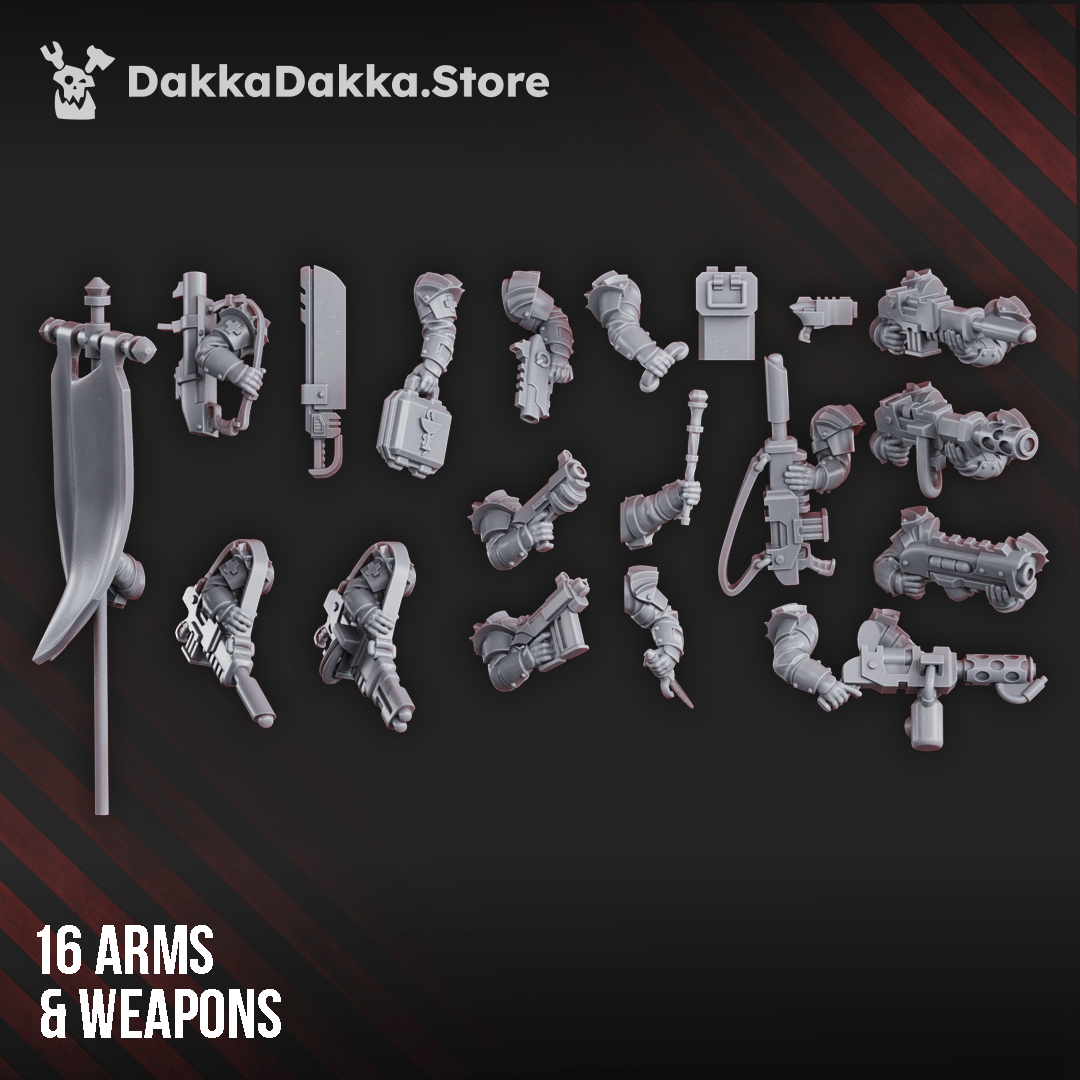Tabletop Terrain Miniature Phaeton Special Forces Masters Squad (Build kit)