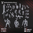 Tabletop Terrain Miniature Phaeton Special Forces Masters Squad (Build kit)