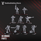 Tabletop Terrain Miniature Phaeton Special Forces Unit (Build kit)