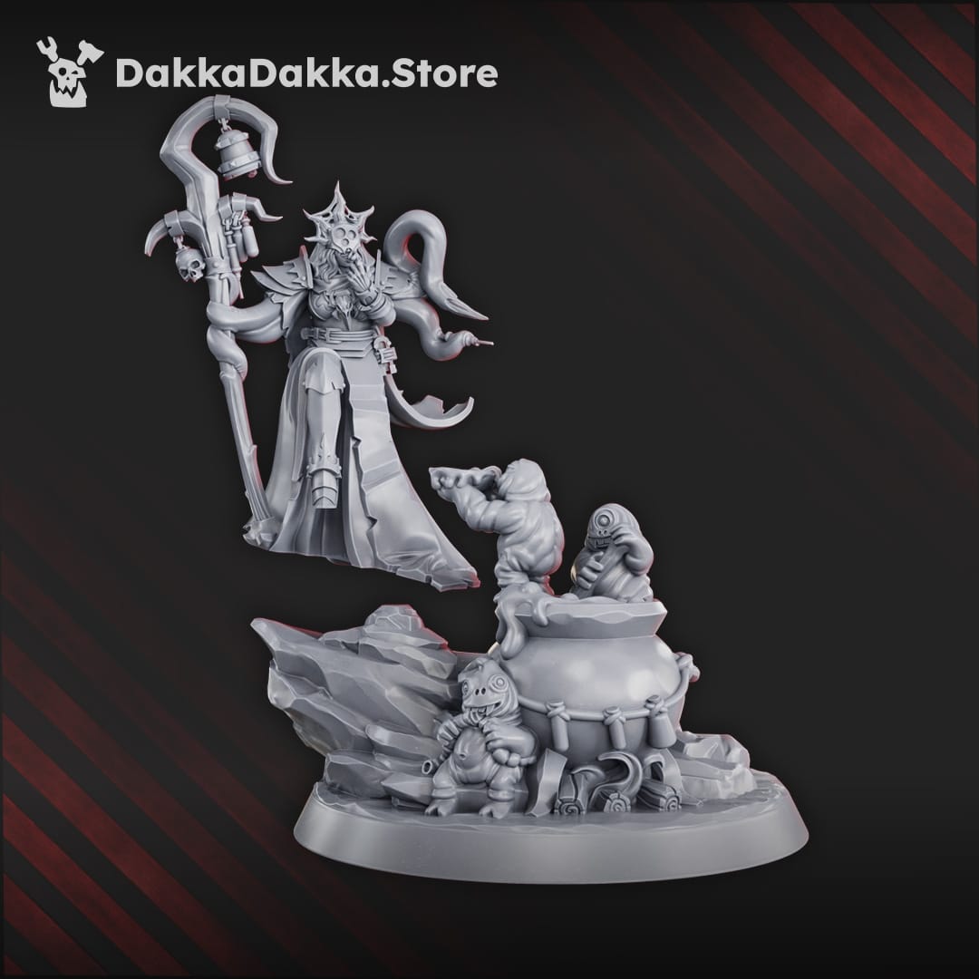 Tabletop Terrain Miniature Phoebe The Unholy Well