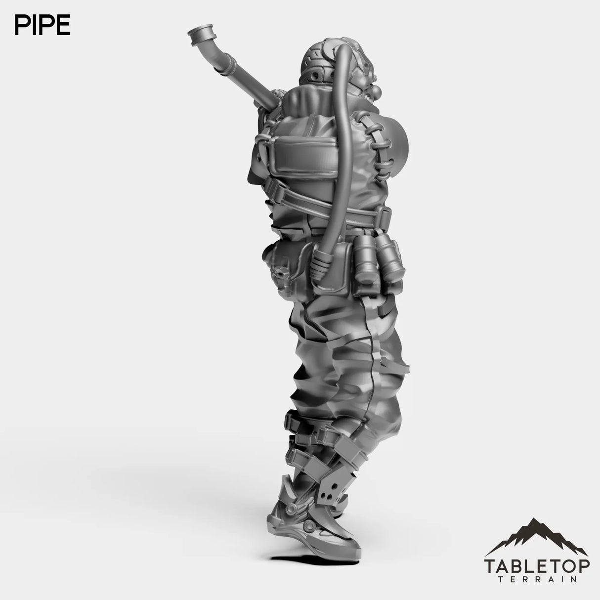Tabletop Terrain Miniature Pipe - Strike Team Omega & Almighty Friends