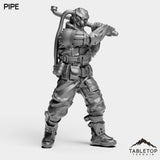 Tabletop Terrain Miniature Pipe - Strike Team Omega & Almighty Friends