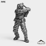 Tabletop Terrain Miniature Pipe - Strike Team Omega & Almighty Friends
