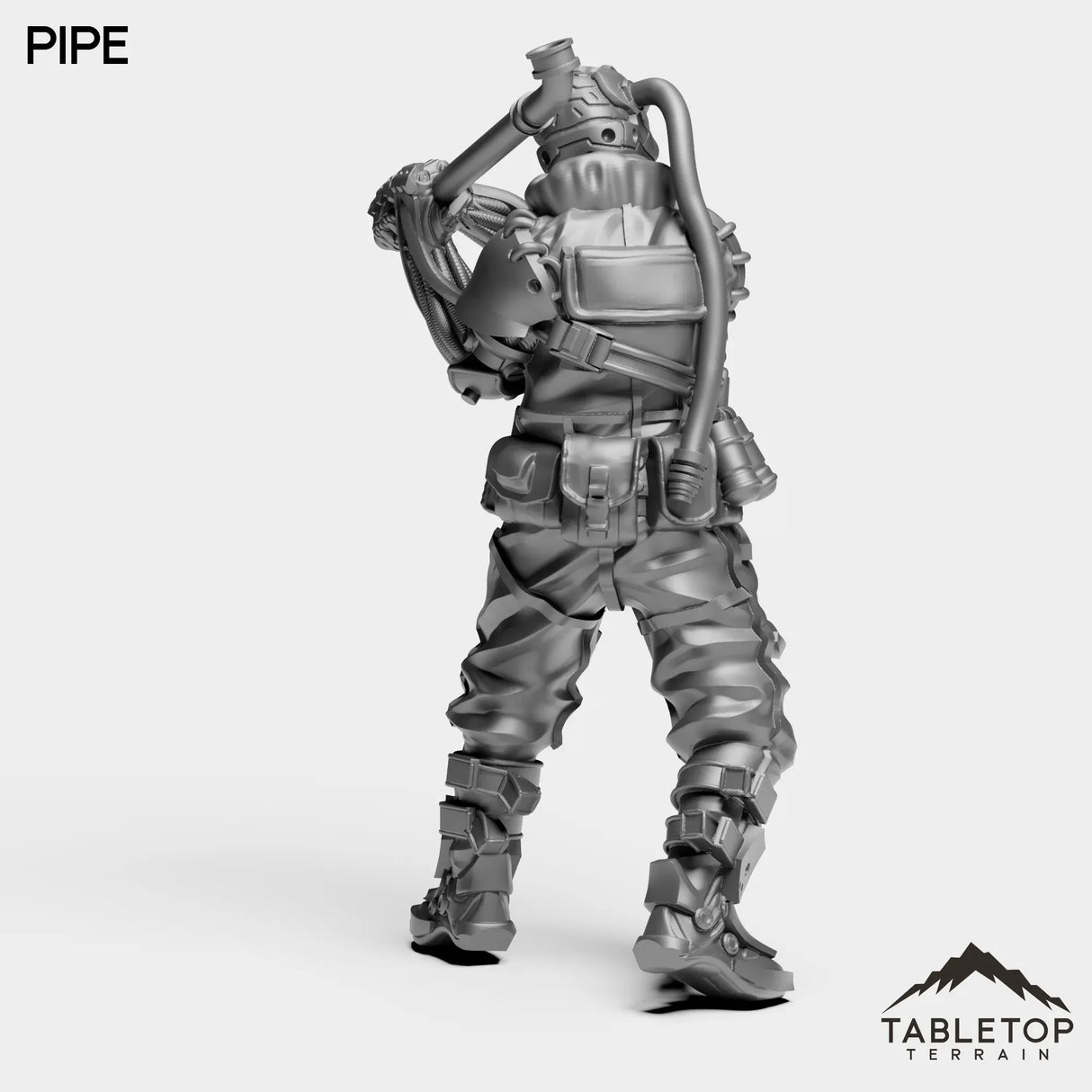 Tabletop Terrain Miniature Pipe - Strike Team Omega & Almighty Friends