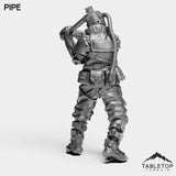 Tabletop Terrain Miniature Pipe - Strike Team Omega & Almighty Friends
