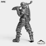 Tabletop Terrain Miniature Pipe - Strike Team Omega & Almighty Friends