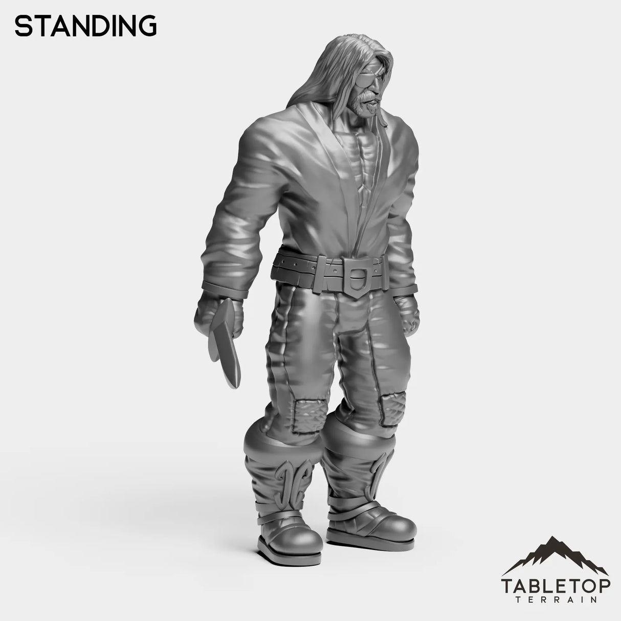 Tabletop Terrain Miniature Pirate Bandit