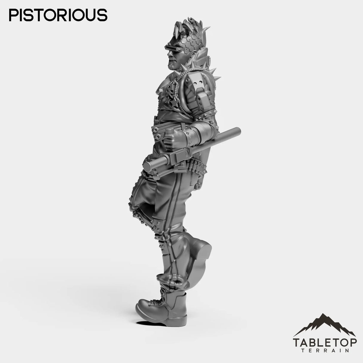 Tabletop Terrain Miniature Pistorious - Strike Team Omega & Almighty Friends