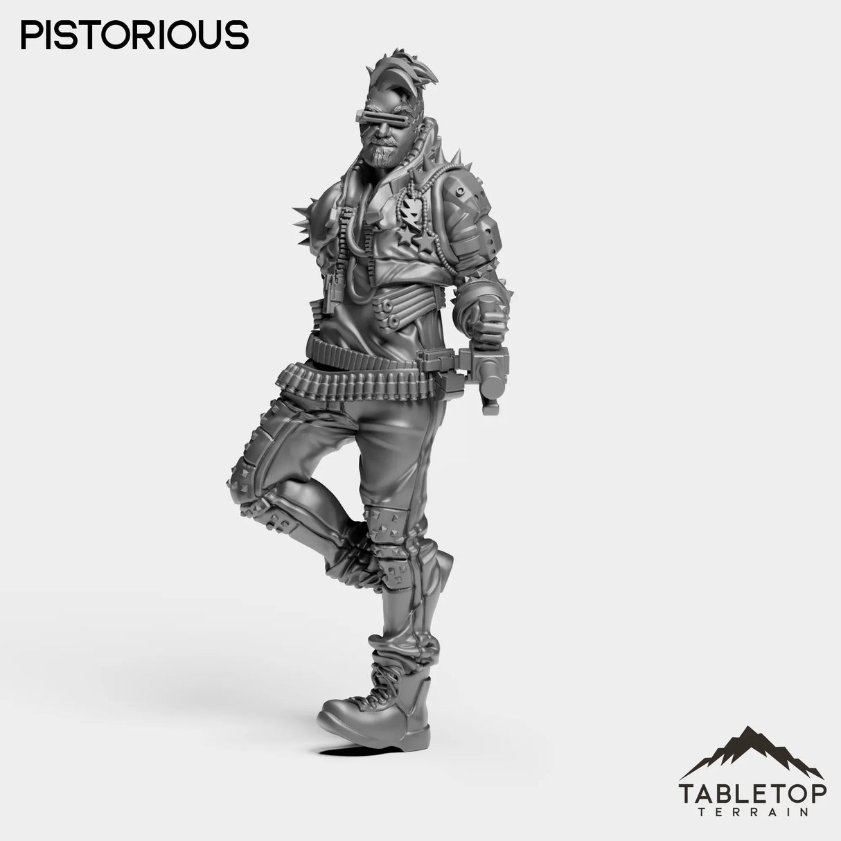 Tabletop Terrain Miniature Pistorious - Strike Team Omega & Almighty Friends