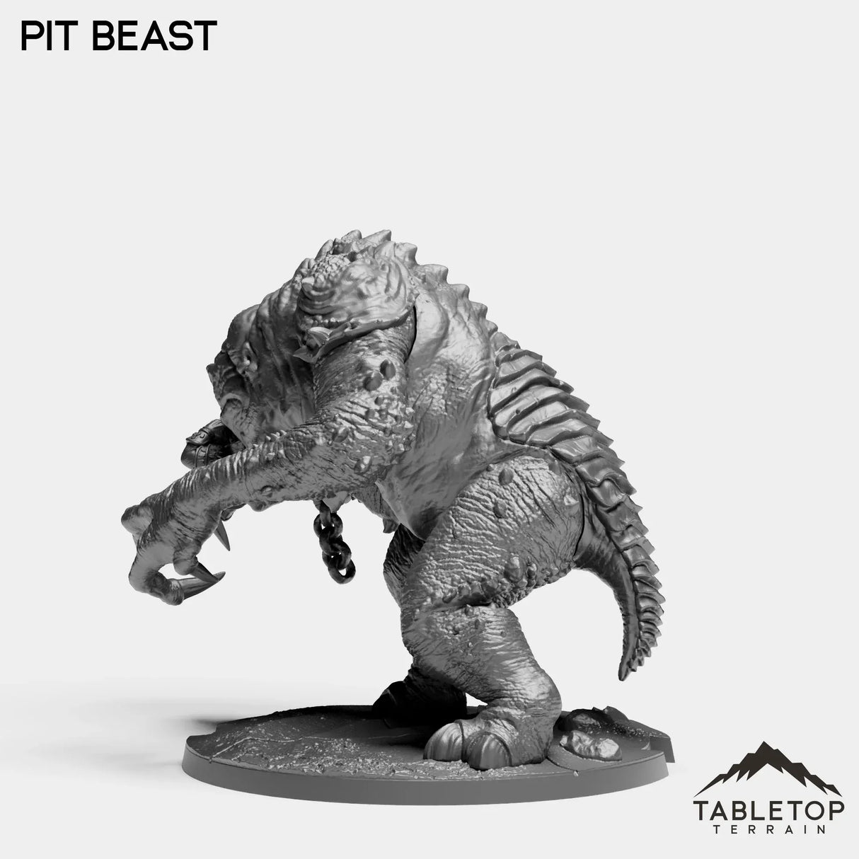 Tabletop Terrain Miniature Pit Beast