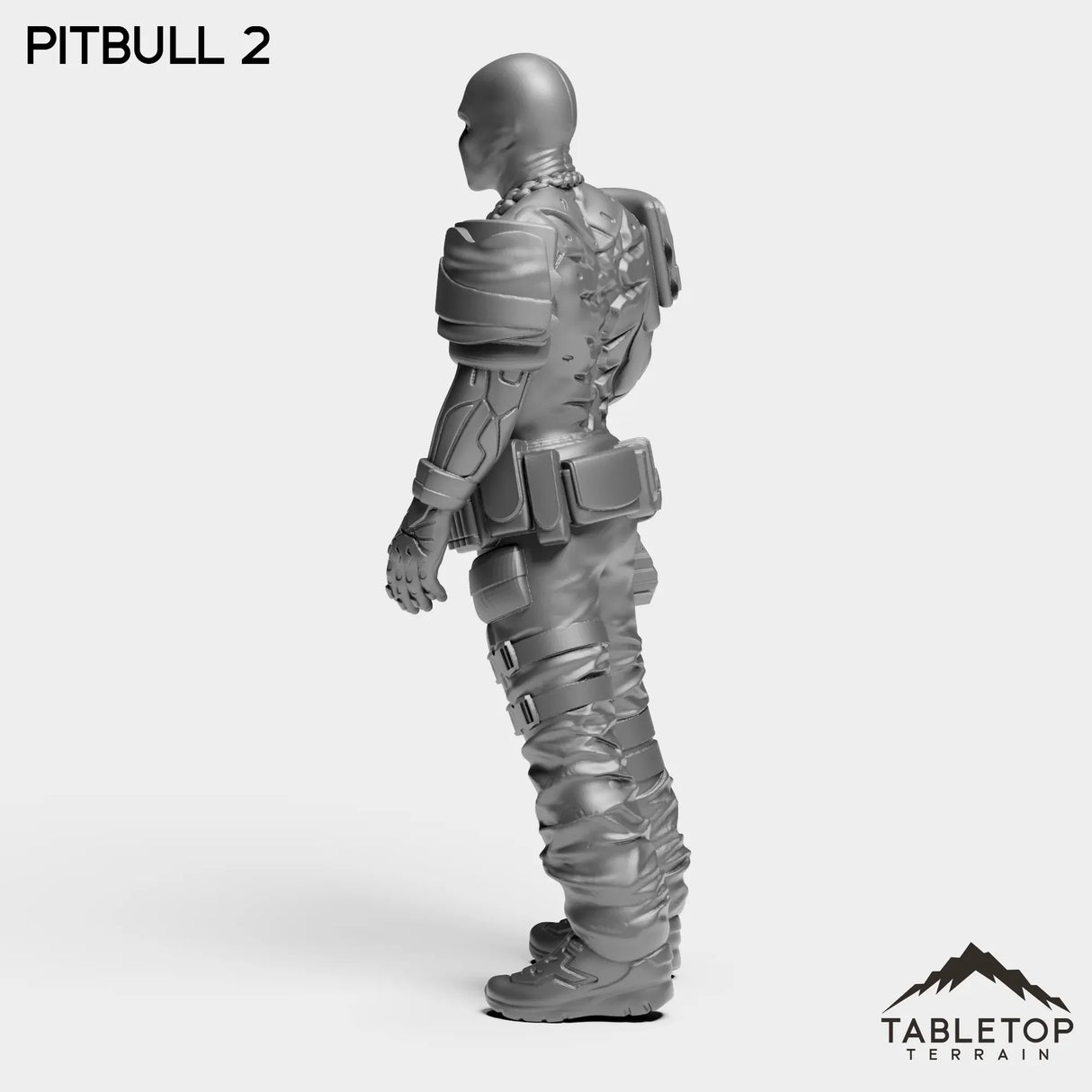 Tabletop Terrain Miniature PitBulls - The B-Mob