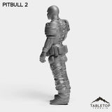 Tabletop Terrain Miniature PitBulls - The B-Mob