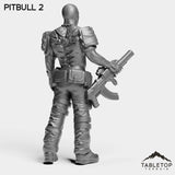 Tabletop Terrain Miniature PitBulls - The B-Mob