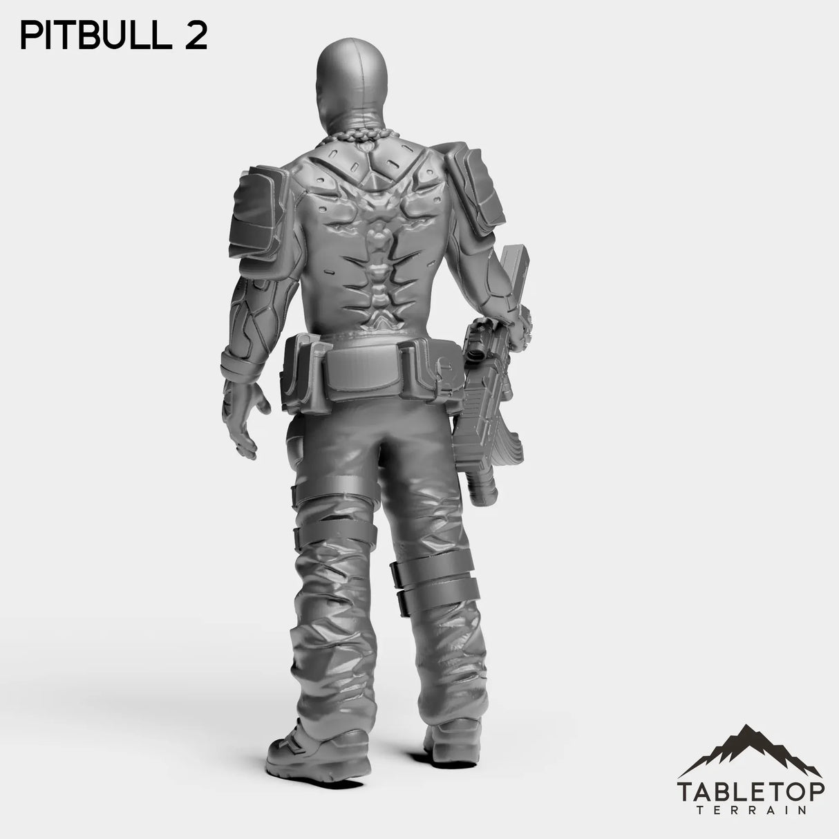 Tabletop Terrain Miniature PitBulls - The B-Mob