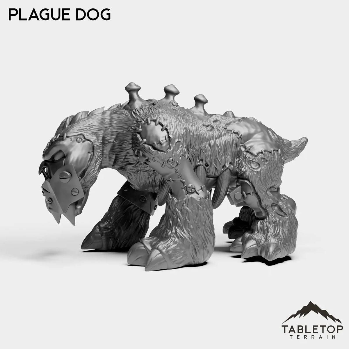 Tabletop Terrain Miniature Plague Dog