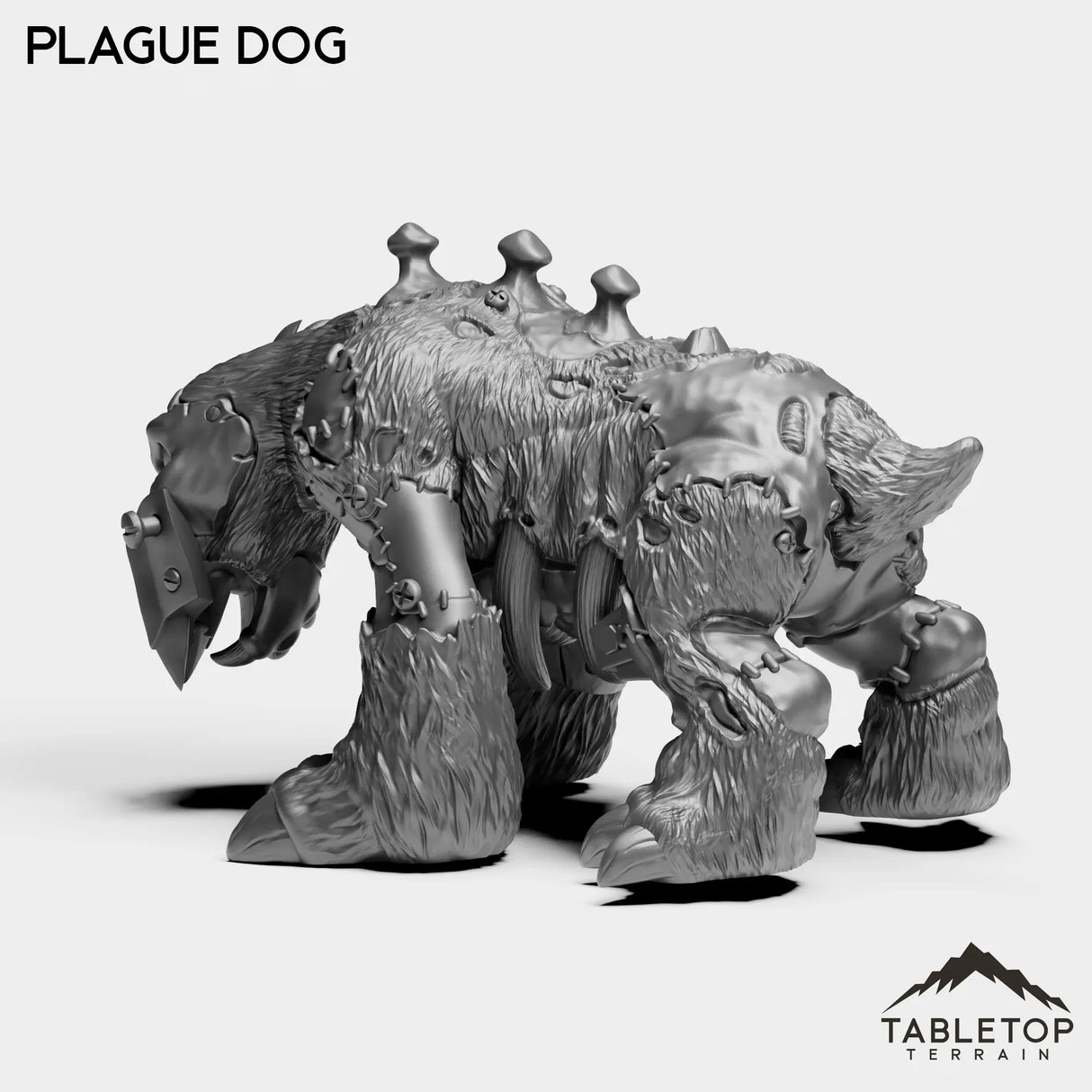 Tabletop Terrain Miniature Plague Dog