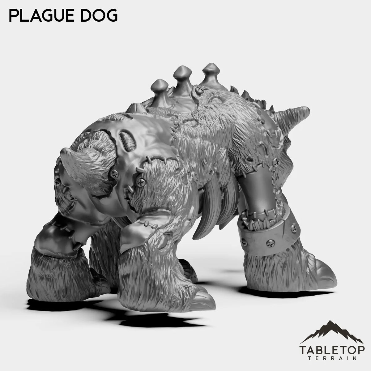 Tabletop Terrain Miniature Plague Dog