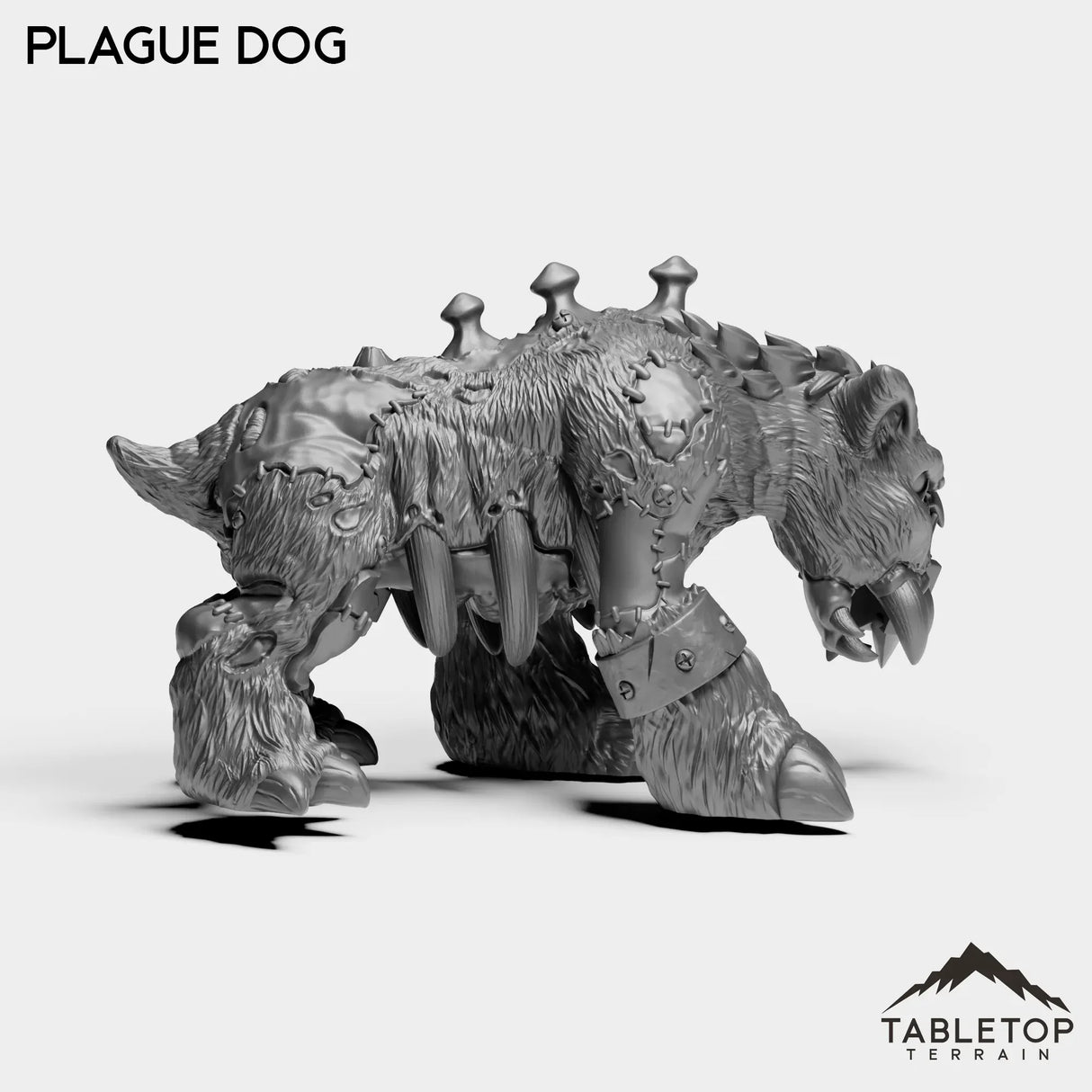 Tabletop Terrain Miniature Plague Dog