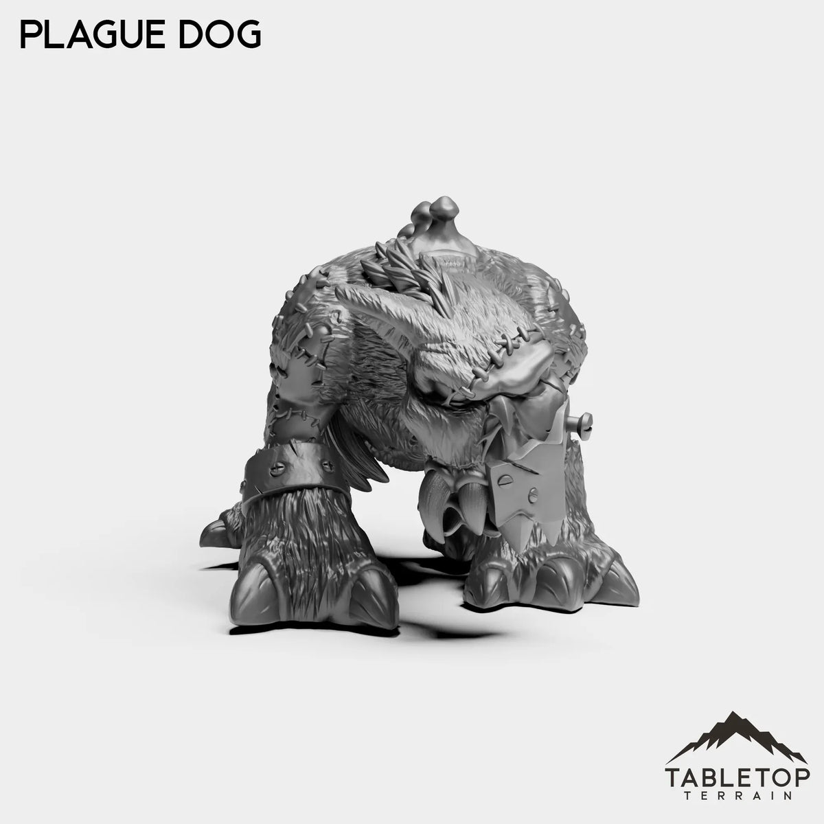 Tabletop Terrain Miniature Plague Dog