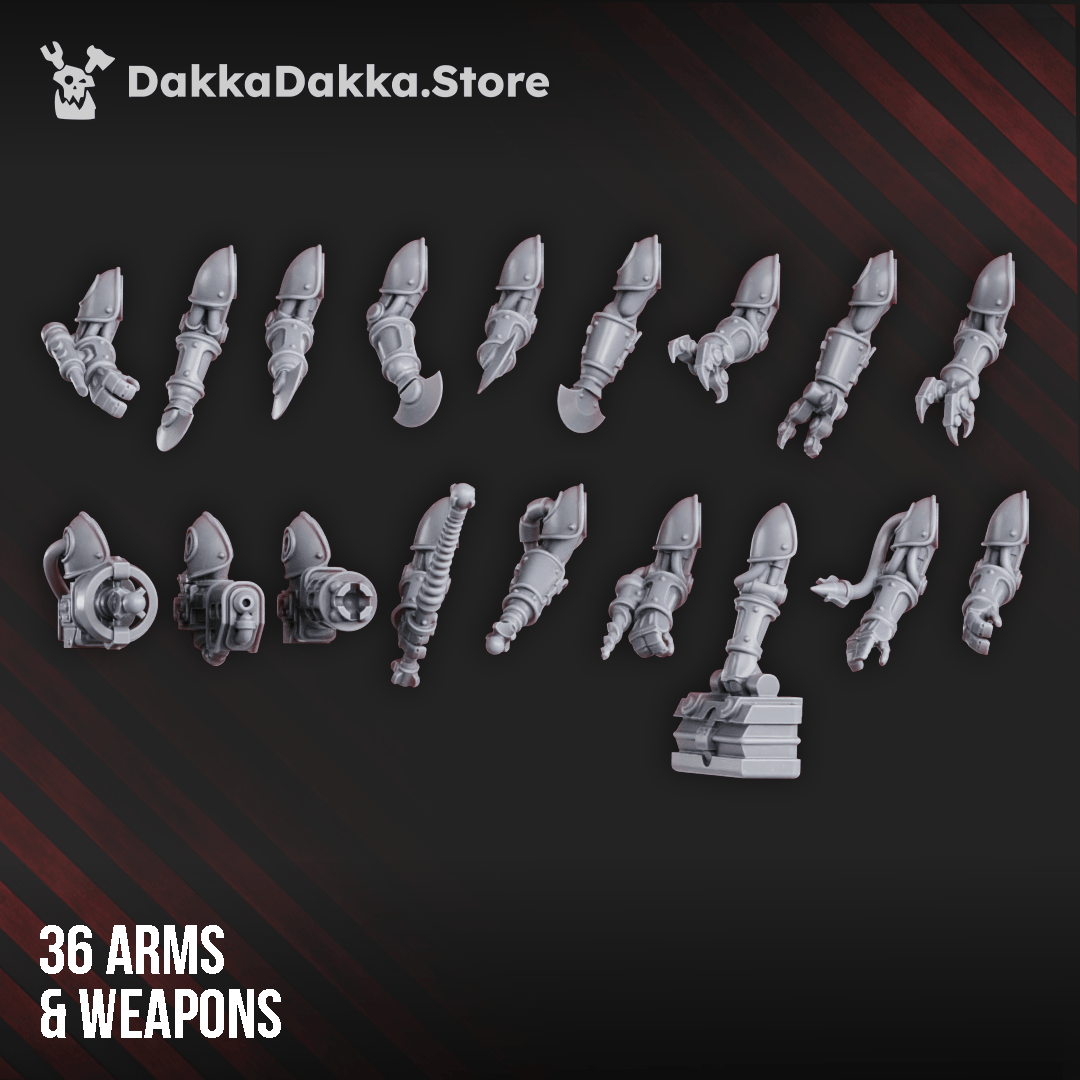 Tabletop Terrain Miniature Pluto's Mechanized Liquidation Team (build-kit)