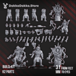 Tabletop Terrain Miniature Pluto's Mechanized Liquidation Team (build-kit)