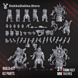 Tabletop Terrain Miniature Pluto's Mechanized Liquidation Team (build-kit)