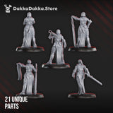 Tabletop Terrain Miniature Poenitentiam Battle Sisters Squad (build kit)