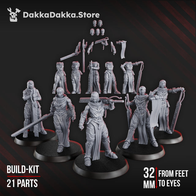 Tabletop Terrain Miniature Poenitentiam Battle Sisters Squad (build kit)