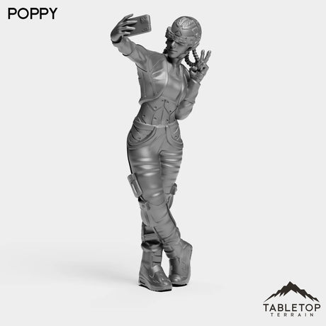 Tabletop Terrain Miniature Poppy - Shock Team