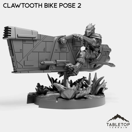 Tabletop Terrain Miniature Pose 2 Clawtooth Bikes