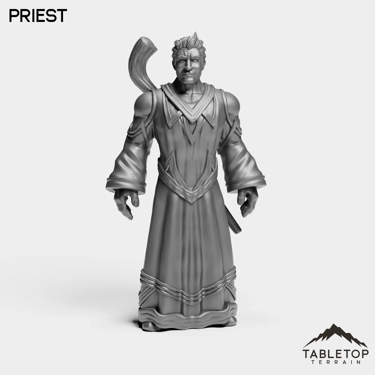 Tabletop Terrain Miniature Priest Human Starters