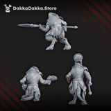 Tabletop Terrain Miniature Primitive Hunters Tribe