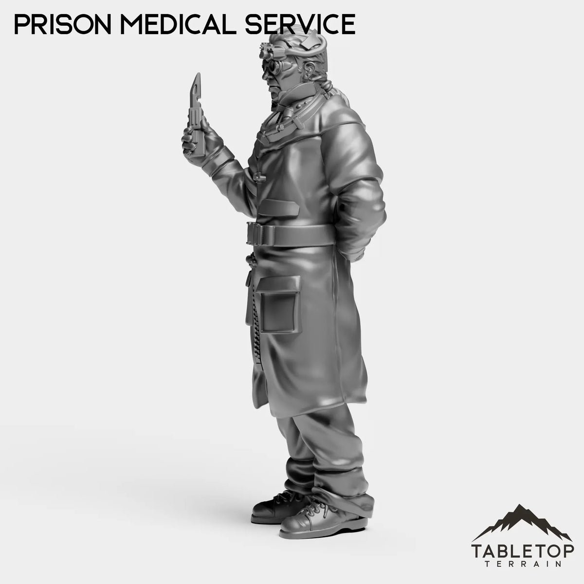 Tabletop Terrain Miniature Prison Medical Service - Onlookers