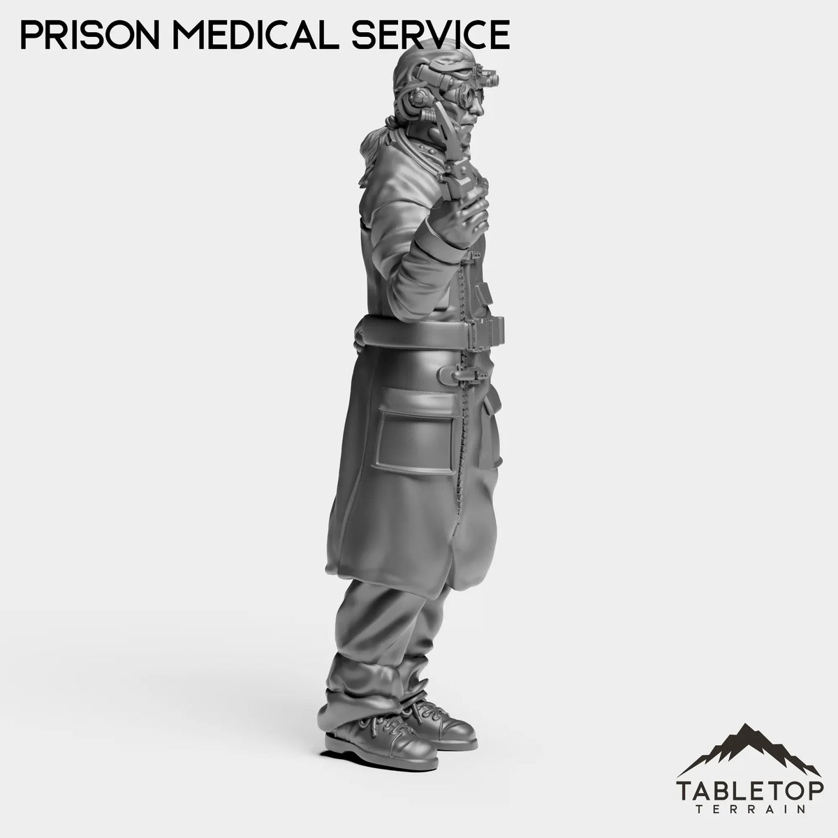 Tabletop Terrain Miniature Prison Medical Service - Onlookers