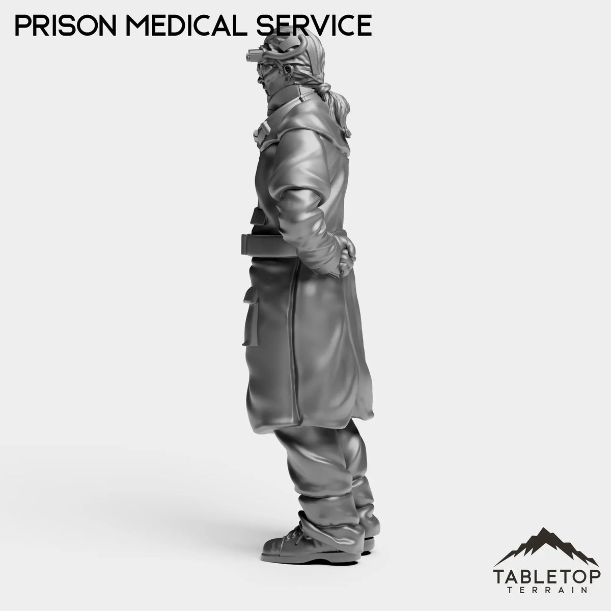 Tabletop Terrain Miniature Prison Medical Service - Onlookers