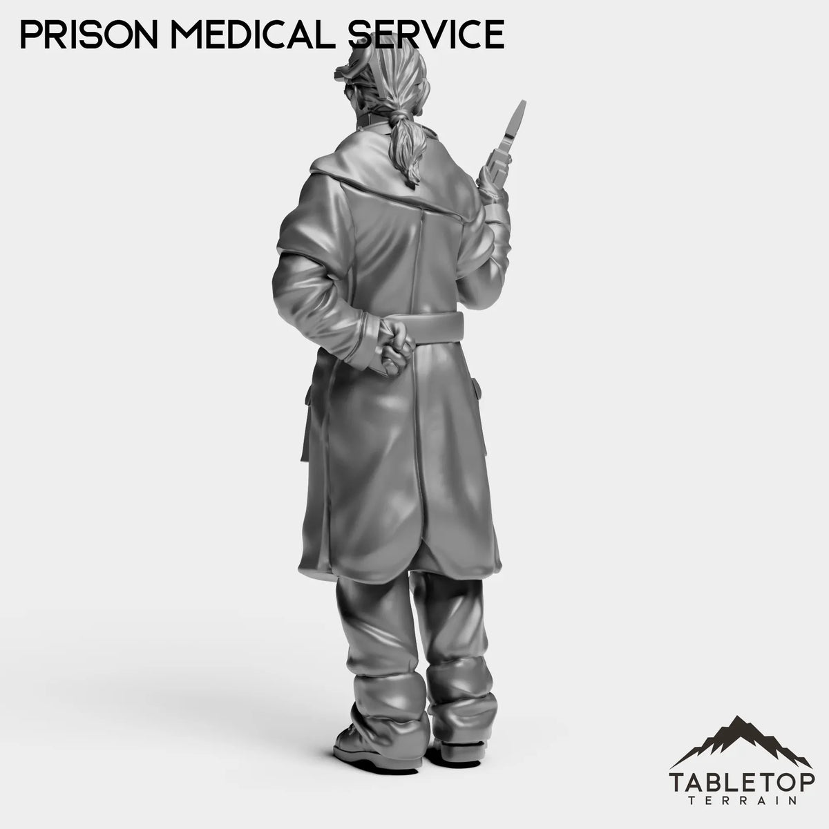 Tabletop Terrain Miniature Prison Medical Service - Onlookers