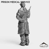 Tabletop Terrain Miniature Prison Medical Service - Onlookers