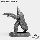 Tabletop Terrain Miniature Processionites - The Norse Procession